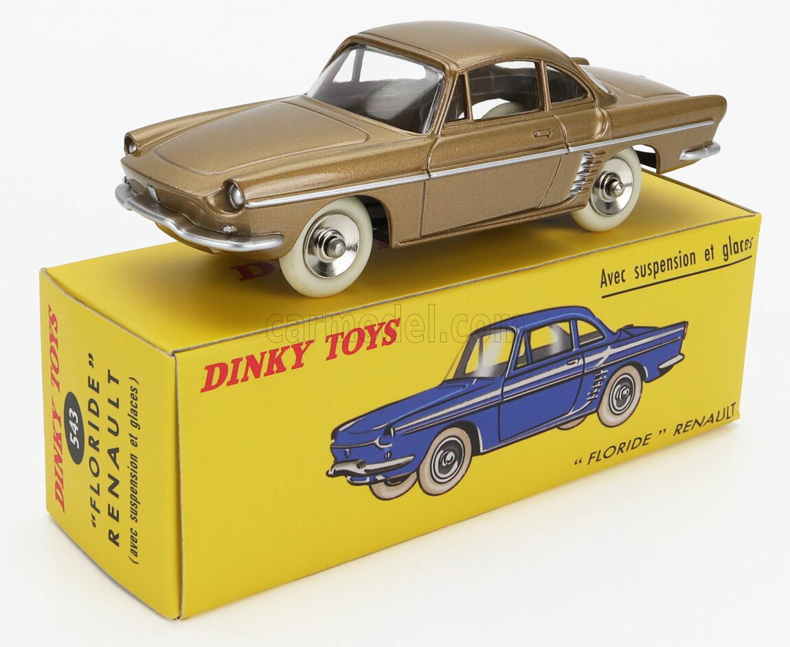 DINKY TOYS 1/43 ディンキー ルノー フロリード 1959 ゴールド RENAULT FLORIDE 復刻版 ミニカー