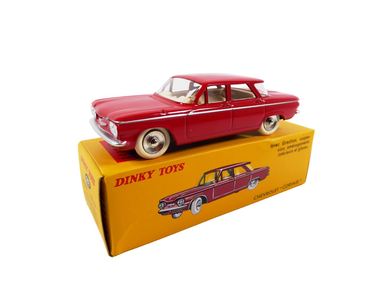 楽天BLUGREY（ブラグレー） 楽天市場店DINKY TOYS 1/43 ディンキー シボレー コルベア レッド Chevrolet Corvair 復刻版 ミニカー