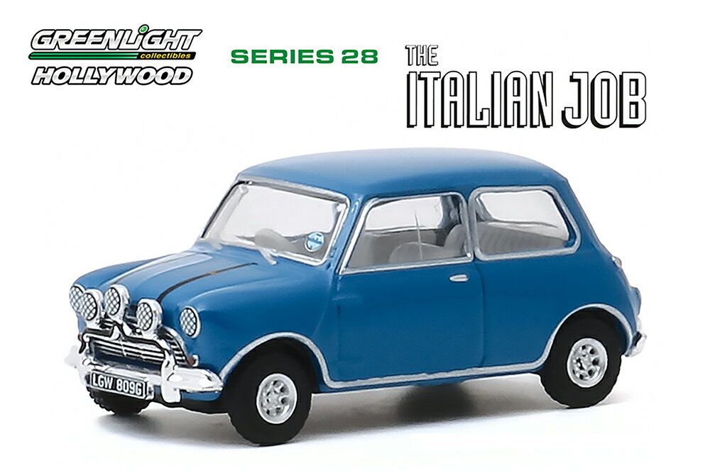 ꡼饤 1/64  ߥ˥ѡ S 1967 ֥롼 ߥ˥ߥ GREENLIGHT MINI COOPER S 1275 MKI THE ITALIAN JOB