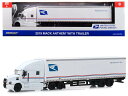 【国内在庫品】グリーンライト 1/64 マック アンセム 18ホイーラー トレーラー USPS Greenlight Mack Anthem アメリカ郵便|詳細画像