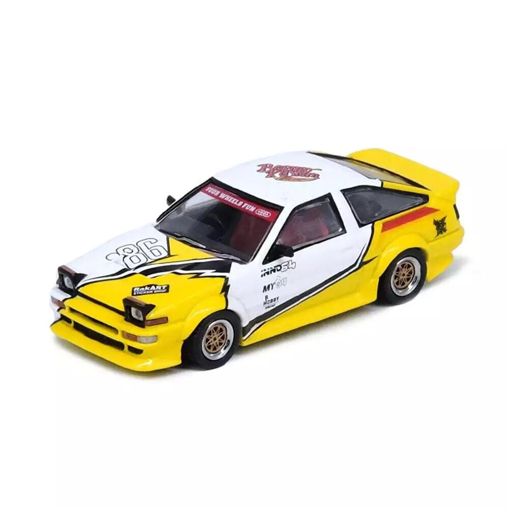 樂天商城 - INNO Models イノモデル 1/64 トヨタ スプリンタートレノ AE86 ブルネイ ダイキャスト カスタムショー 2024 ミニカー 【国内在庫品】
