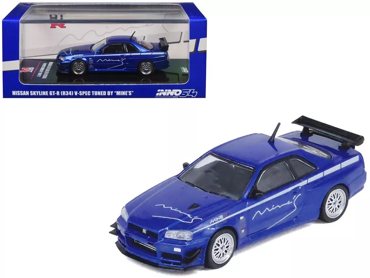発売中止※ PGM PGM-641003-1 1/64 Nismo R34 GT-R Z-tune Purple