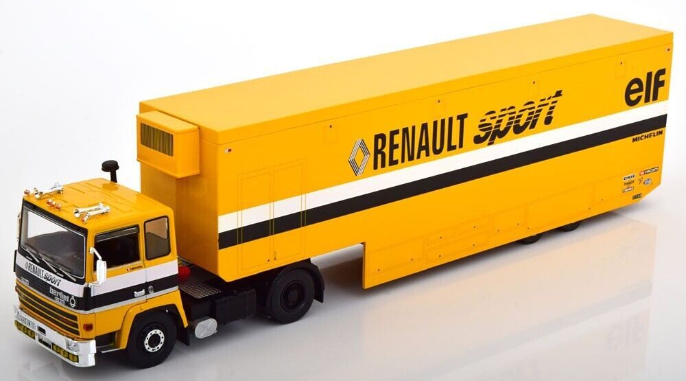 イクソ 1/43 ベルリエ TR350 ルノー スポール F1 レーシング トランスポーター 1979 IXO Berliet Renault sport ミニカー 2