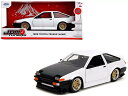 【国内在庫品】JADA TOYS 1/24 トヨタ トレノ AE86 ハチロク ホワイト Toyota Trueno AE86 JDM Tuners ミニカー ...