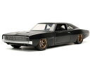 JADA TOYS 1/24 ダッジ チャージャー 1968 ワイルドスピード9 ドム マットブラック Fast & Furious 9 Dodge Charger Widebody 32614