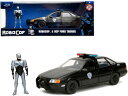 【国内在庫品】JADA TOYS 1/24 ロボコップ フォード トーラス フィギア付き Robocop Taurus Robocop Figure 33743
