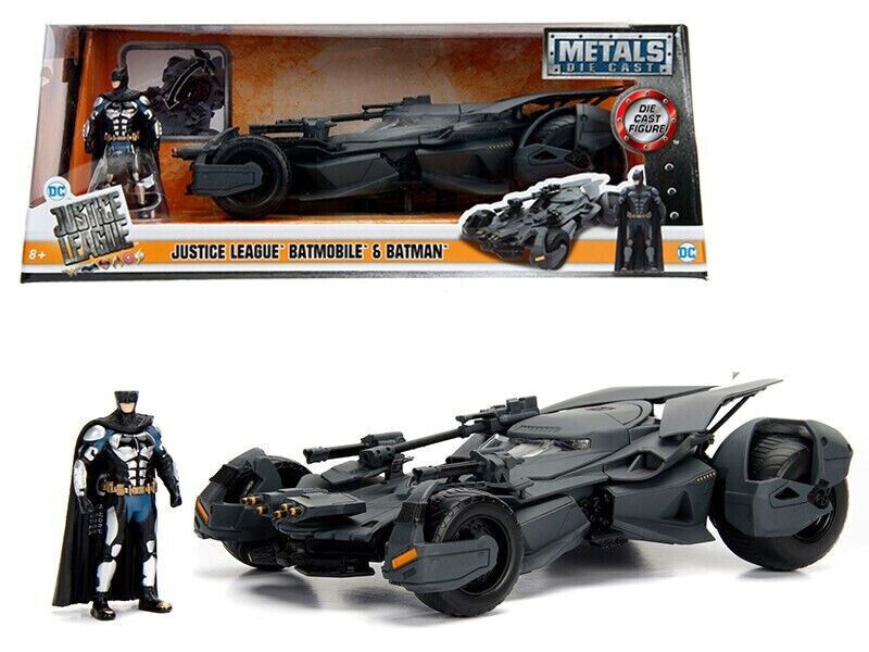 JADA TOYS 1/24 ジャスティスリーグ バットモービル バットマンフィギア付き DC Comics Justice League Batmobile with Batman Figure