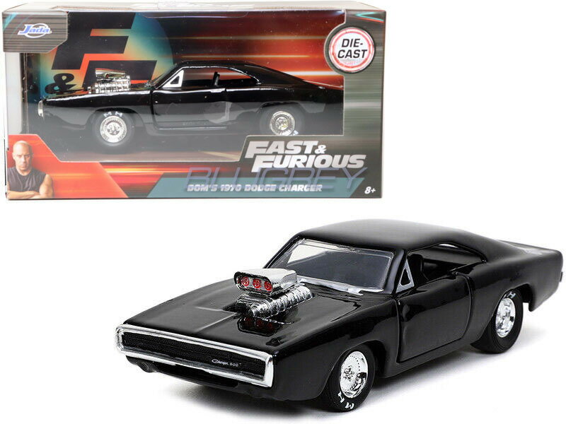 【国内在庫品】JADA TOYS 1/32 ワイルドスピード 9 ドム ダッジ チャージャー R/T 1970 ブラック F&F9 Dom's Dodge Charger 32215のサムネイル