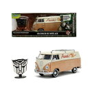 【国内在庫品】JADA TOYS 1/24 トランスフォーマー 7 ホイルジャック フォルクスワーゲン バス TRANSFORMERS WHEELJACK ミニ...