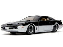 JADA TOYS 1/24 ナイトライダー カール ポンティアック ファイヤバード ライトアップ付き KNIGHT RIDER K.A.R.R 31115