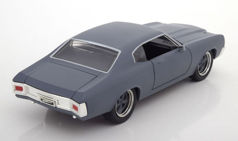 JADA TOYS 1/24 ワイルドスピード ドム シボレー シェベル SS 1970 グレー F&F Dom's Chevy Chevelle SS 97835 3