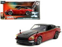 JADA TOYS 1/24 ワイルドスピード ダットサン 240Z 1972 レッド / ブラック Fast ＆ Furious X Datsun 34916 ミニカー ダイキャスト ジャダトイズ