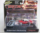 Johnny Lightning 1/64 "クリスティーン" プリマス フューリー + シボレー カマロ + フィギア Christine ミニカ ミニカー ダイキャスト モデルカー 【仕様】・スケール：1/64・ダイキャスト【注意】・製造時の塗装ムラ・ブツ・傷・はみ出し・デカールのズレ・浮き・欠け・ボンドのはみ出し・部品のズレ・タイヤの浮きなど、　メーカーによって差はありますが量産モデルはある程度許容されています。　個体差による返品・交換はお受けできませんのでご了承ください。・ブリスター、台紙、外箱には輸送に伴うスレやヨレ、汚れ、変形などがある場合があります。　パッケージの細かなダメージを気にされる方はご注文をお控え下さい。・パッケージの仕様/デザインは異なる場合があります。・商品は撮影や検品のため一度開封している場合があります。・お使いのパソコンのモニターの発色具合により実際のものと色が異なる場合がございます。 2