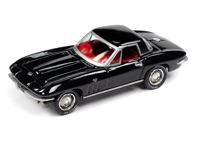 Johnny Lightning 1/64 シボレー コルベット C2 1965 ブラック Chevrolet Corvette ミニカー 2