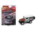 Johnny Lightning 1/64 トヨタ ランドクルーザー 40 1980 ウエザリング サビ Toyota Land Cruiser MiJo限定 ミニカー ダイキャスト モデルカー 【仕様】・スケール：1/64・ダイキャスト・品番：JLCP7463【注意】・製造時の塗装ムラ・ブツ・傷・はみ出し・デカールのズレ・浮き・欠け・ボンドのはみ出し・部品のズレ・タイヤの浮きなど、　メーカーによって差はありますが量産モデルはある程度許容されています。　個体差による返品・交換はお受けできませんのでご了承ください。・ブリスター、台紙、外箱には輸送に伴うスレやヨレ、汚れ、変形などがある場合があります。　パッケージの細かなダメージを気にされる方はご注文をお控え下さい。・パッケージの仕様/デザインは異なる場合があります。・商品は撮影や検品のため一度開封している場合があります。・お使いのパソコンのモニターの発色具合により実際のものと色が異なる場合がございます。 2