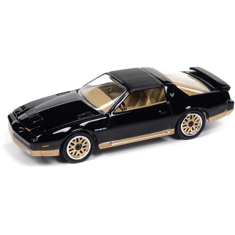【国内在庫品】Johnny Lightning 1/64 ポンティアックトランザム 1987 ブラック Pontiac Trans Am King of the Jungle