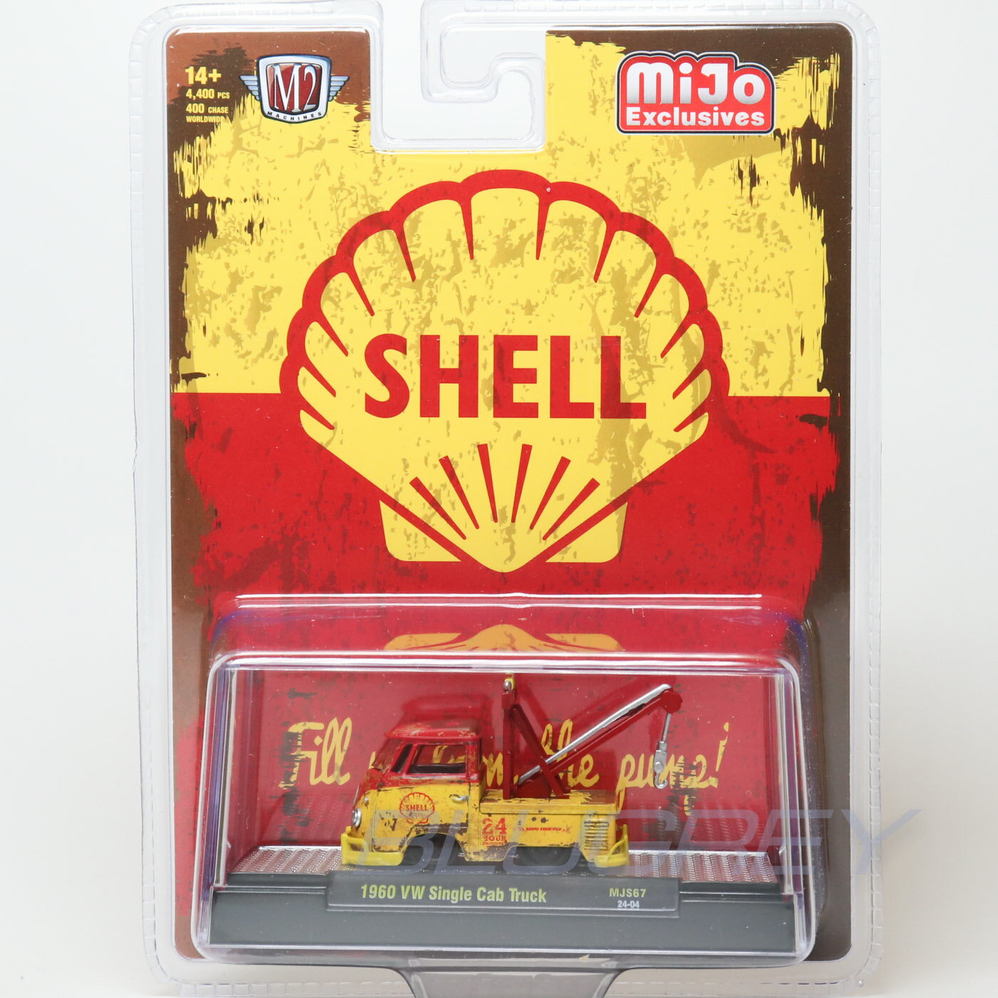 M2 Machines 1/64 フォルクスワーゲン 牽引車 1960 シェル ウエザリング VW Tow Truck SHELL OIL Mijo限定