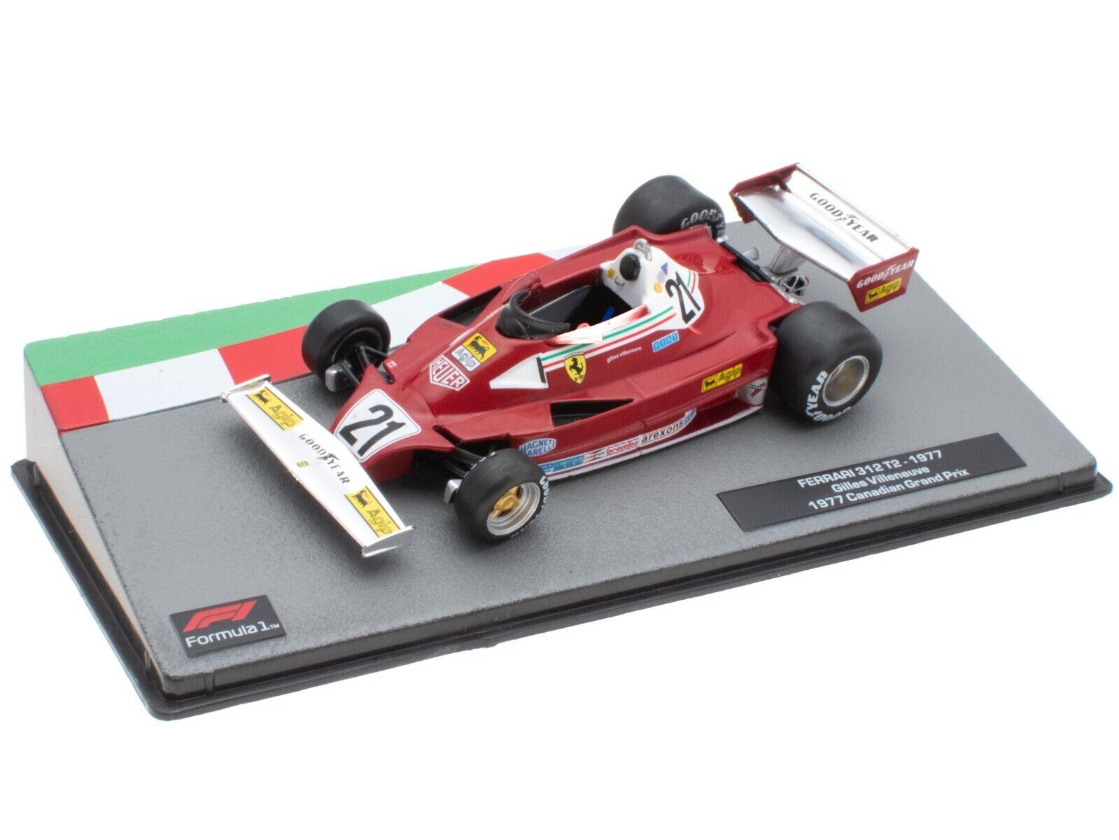 アルタヤ 1/43 フェラーリ F1 312 T2 #21 ジル・ヴィルヌーブ 1977 FERRARI 312T2 Gilles Villeneuve ALTAYA ミニカー