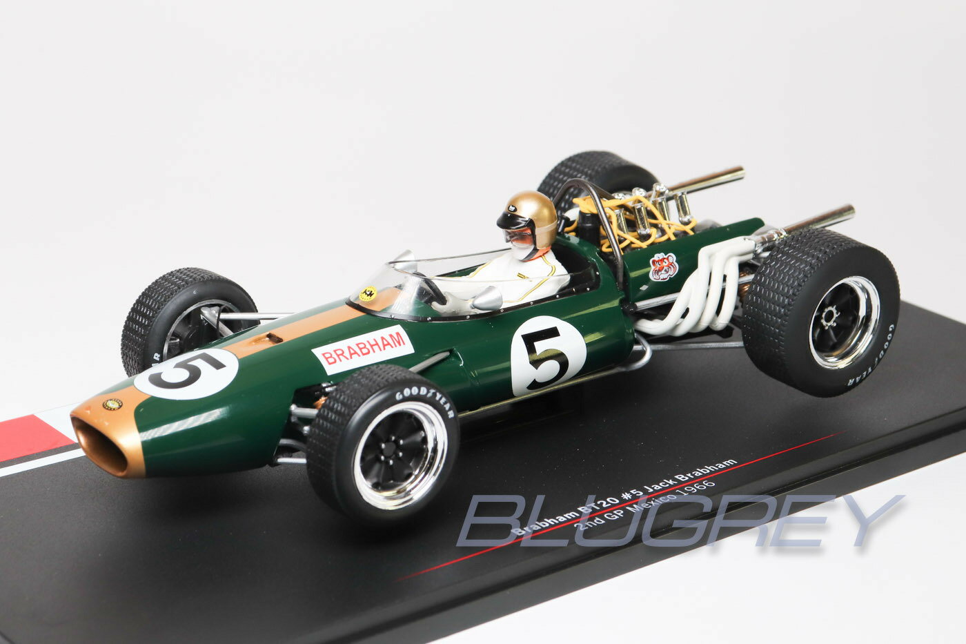 MCG 1/18 ブラバム F1 BT20 5 ジャック ブラバム メキシコGP 1966 Brabham モデルカーグループ 18608F