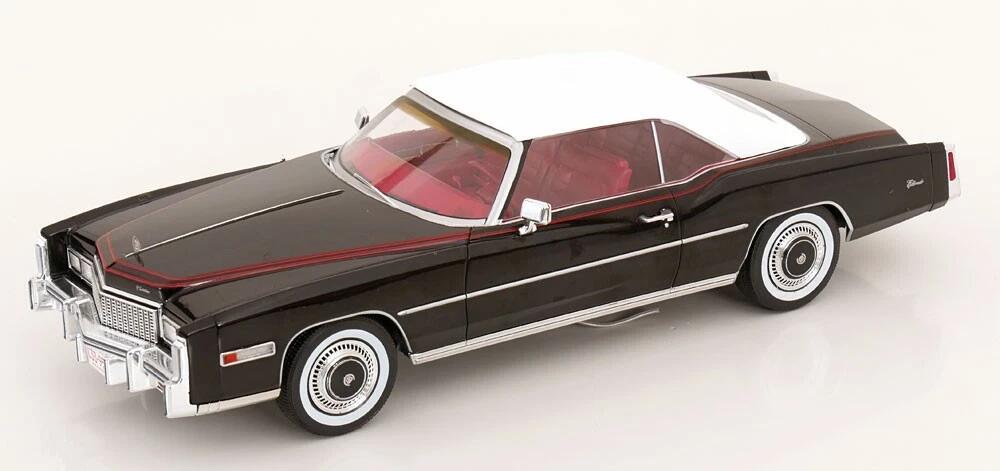 【国内在庫品】MCG 1/18 キャデラック エルドラド コンバーチブル 1976 ブラック Cadillac Eldorado Convertible