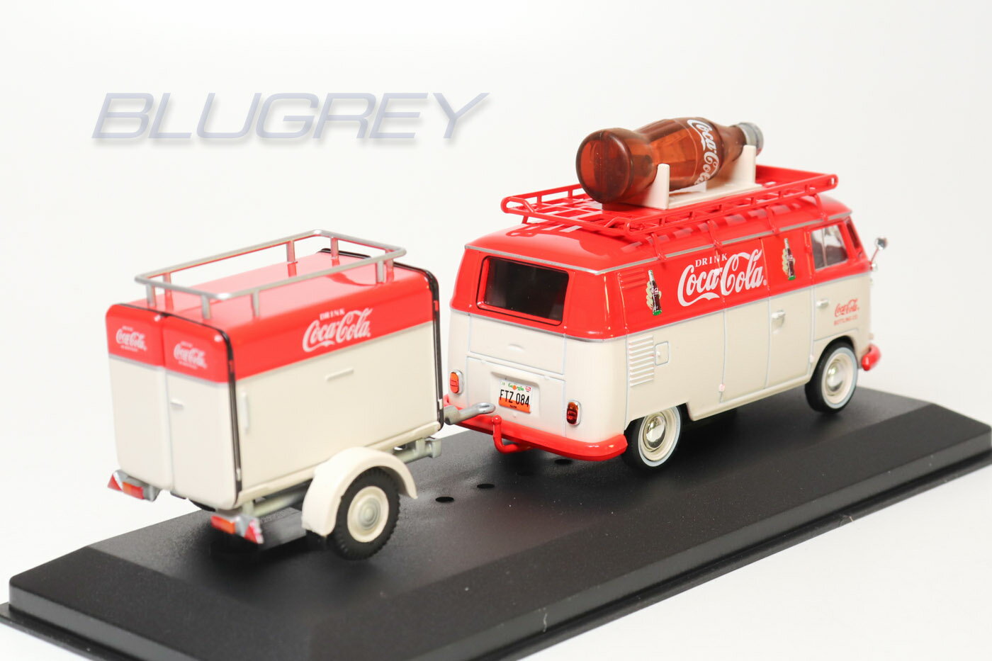 MOTOR CITY 1/43 コカ・コーラ フォルクスワーゲン T1 コンビ + トレーラー COCA-COLA VW Kombi T1 Trailer ミニカー 3