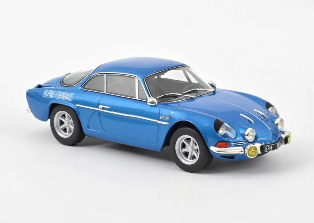 ノレブ 1/18 アルピーヌ ルノー A110 1600S 1972 ブルー NOREV 1/18 ALPINE RENAULT A110 1600S