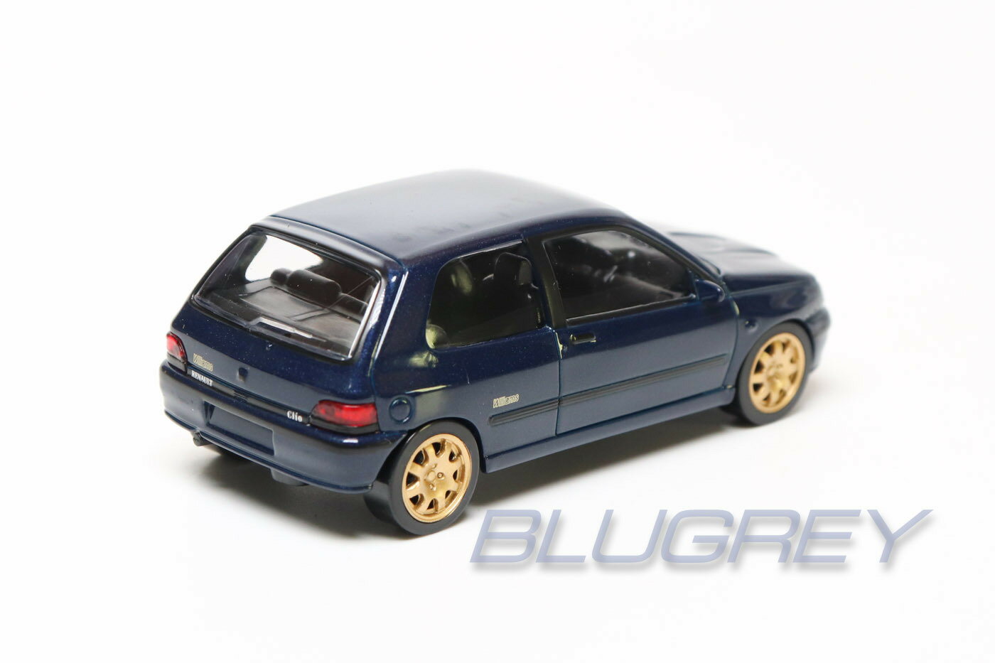 ノレブ 1/43 ルノー クリオ ウィリアムズ 1996 ブルー NOREV RENAULT Clio Williams ミニカー 【国内在庫品】 3