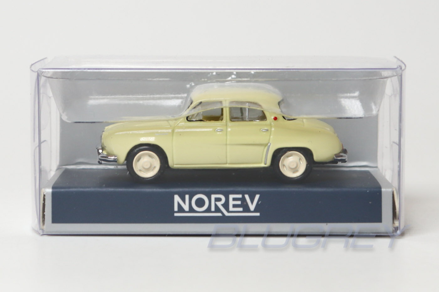 �ڹ���߸��ʡۥΥ�� 1/87 ��Ρ� �ɡ��ե��� 1956 �������� Norev Renault Dauphine Parchemin Yellow �ߥ˥���