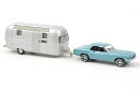 mu 1/43 tH[h }X^O 1968 u[ + g[[ GAXg[ NOREV FORD Mustang with Trailer Airstream ~jJ[