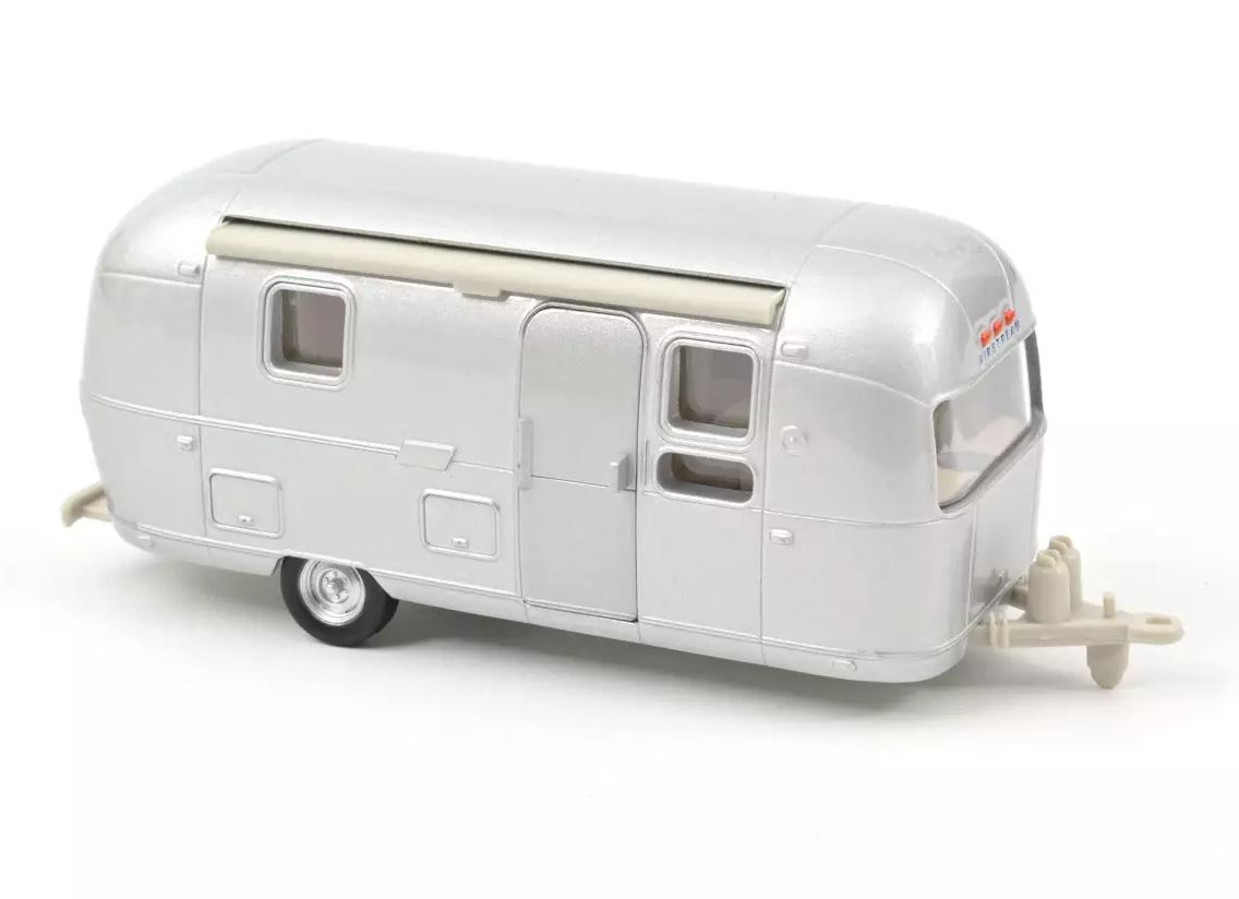 �ڹ���߸��ʡۥΥ�� 1/43 �ե����� �ޥ����� 1968 �֥롼 + �ȥ졼�顼 �������ȥ꡼�� NOREV FORD Mustang with Trailer Airstream �ߥ˥���