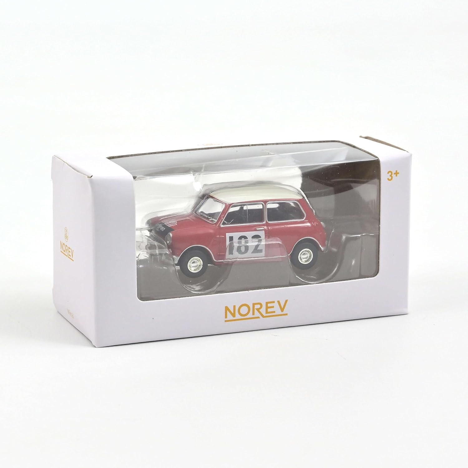 �ڹ���߸��ʡۥΥ�� 1/54 �ߥ˥����ѡ� S 1964 ���ƥ������꡼ #182 T.MAKINEN P.VANSON NOREV MINI COOPER �ߥ˥���