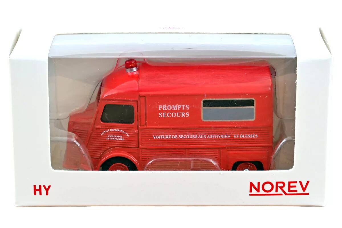 �ڹ���߸��ʡۥΥ�� 1/58 ���ȥ����� HY ���ɼ� 1969 ��å� NOREV Citroen HY FIRE TRUCK Jet-Car �ߥ˥���