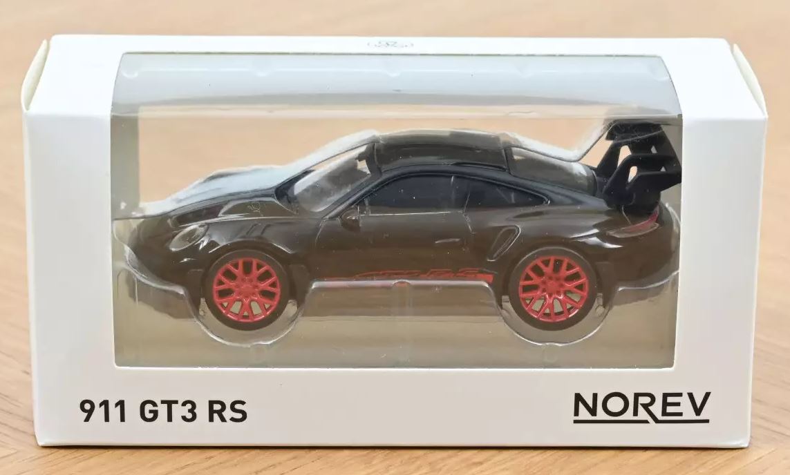 �ڹ���߸��ʡۥΥ�� 1/43 �ݥ륷�� 911 992 GT3 RS 2022 �֥�å� / ��å� NOREV PORSCHE 911 GT3 RS �ߥ˥���