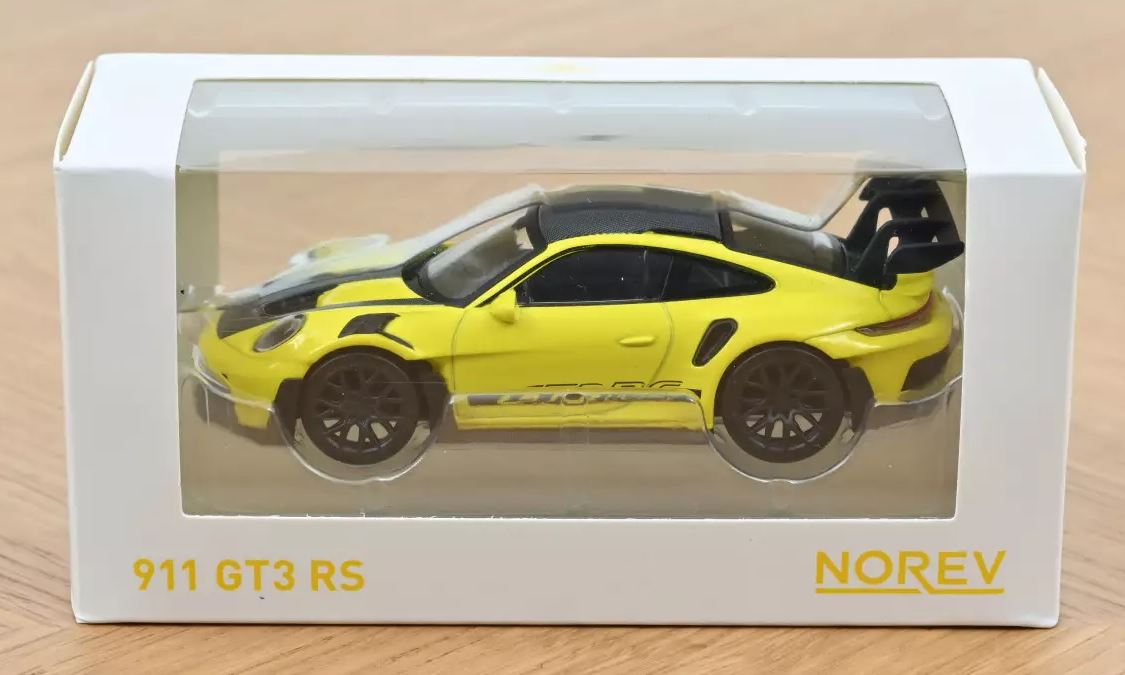 �ڹ���߸��ʡۥΥ�� 1/43 �ݥ륷�� 911 992 GT3 RS 2022 �������� / �֥�å� NOREV PORSCHE 911 GT3 RS �ߥ˥���