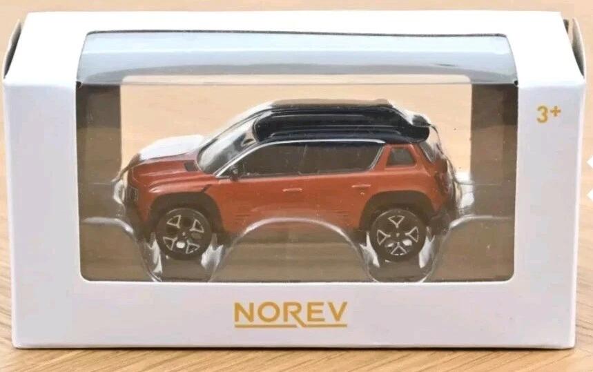 �ڹ���߸��ʡۥΥ�� 1/64 ��Ρ� 4 ����ȥ� E�ƥå� 2025 �֥饦�� Norev Renault 4 E-Tech Electric Terracotta Brown