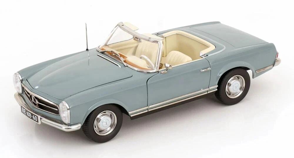 樂天商城 - ノレブ 1/18 メルセデスベンツ 230 SL 1963 ホライズンブルー NOREV MERCEDES-BENZ フル開閉 【国内在庫品】