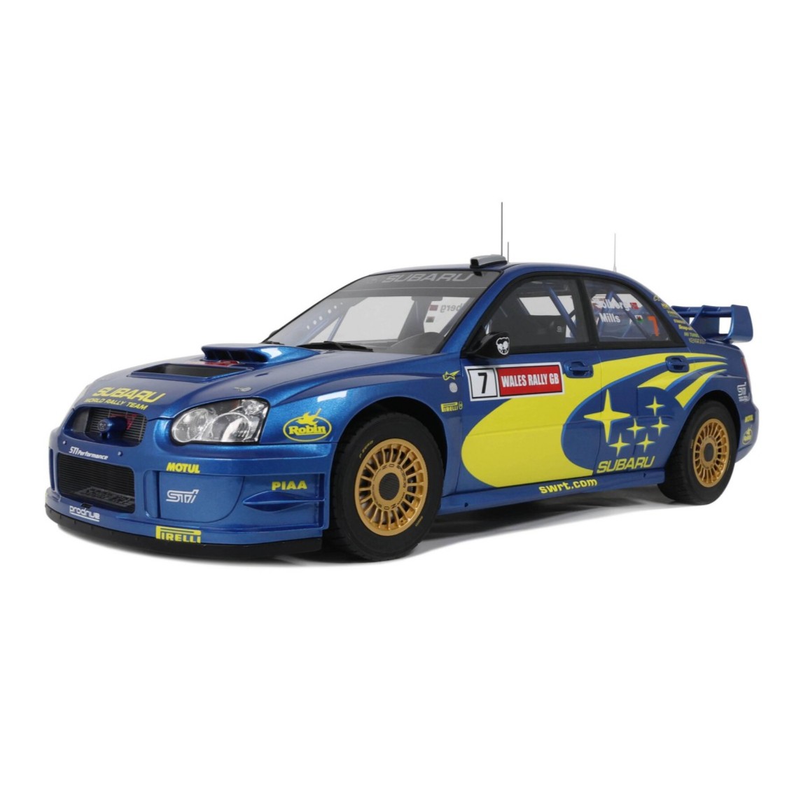 オートアート 1/18 スバル インプレッサ WRC仕様 WRブルー 【公式通販】