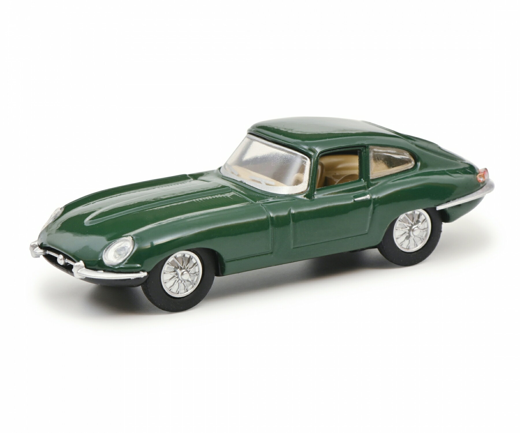 シュコー 1/64 ジャガー Eタイプ 1962 グリーン SCHUCO JAGUAR E-TYPE COUPE