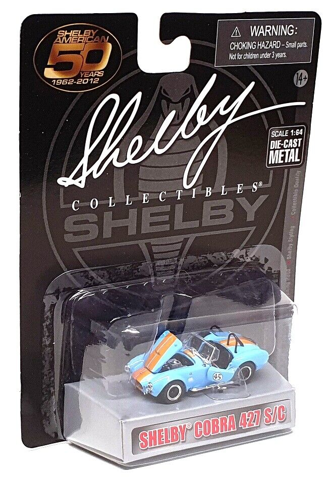 Shelby Collectibles 1/64 シェルビー コブラ 427 S/C 45 ブルー シェルビーコレクティブルズ Cobra ミニカー