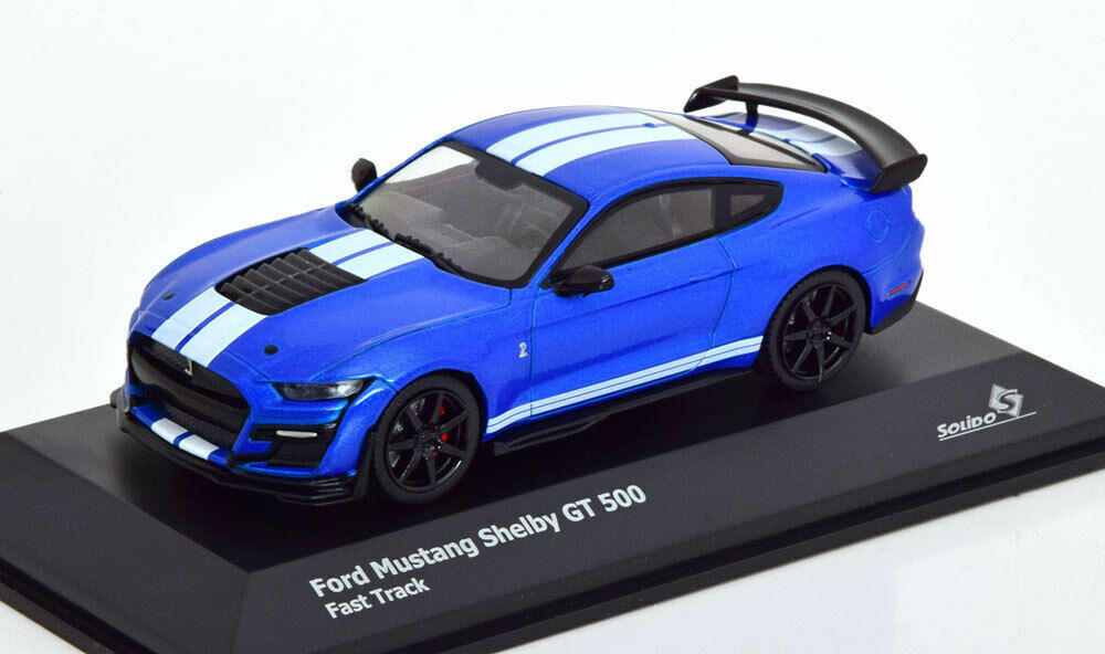 ソリド 1/43 フォード マスタング シェルビー GT500 ファーストトラック 2020 ブルー SOLIDO FORD MUSTANG SHELBY S4311501