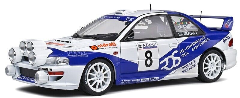 ソリド 1/18 スバル インプレッサ S5 WRC ラリー アジムット ディ モンツァ 2000 8 SOLIDO SUBARU Impreza ミニカー