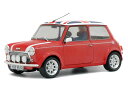 ソリド 1/18 ミニクーパー S 1.3L 1997 レッド / ユニオンジャックルーフ SOLIDO MINI COOPER ミニカーS1800604