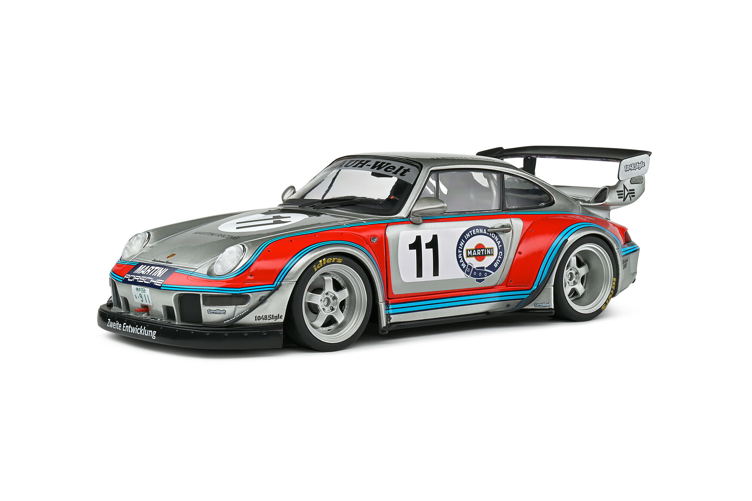 ソリド 1/18 ポルシェ 911 (993) RWB Martini 2020 ラウヴェルト SOLIDO PORSCHE ミニカー