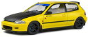 【国内在庫品】ソリド 1/18 ホンダ シビック EG6 1991 スプーン バージョン イエロー SOLIDO HONDA CIVIC SPOON ミニカー