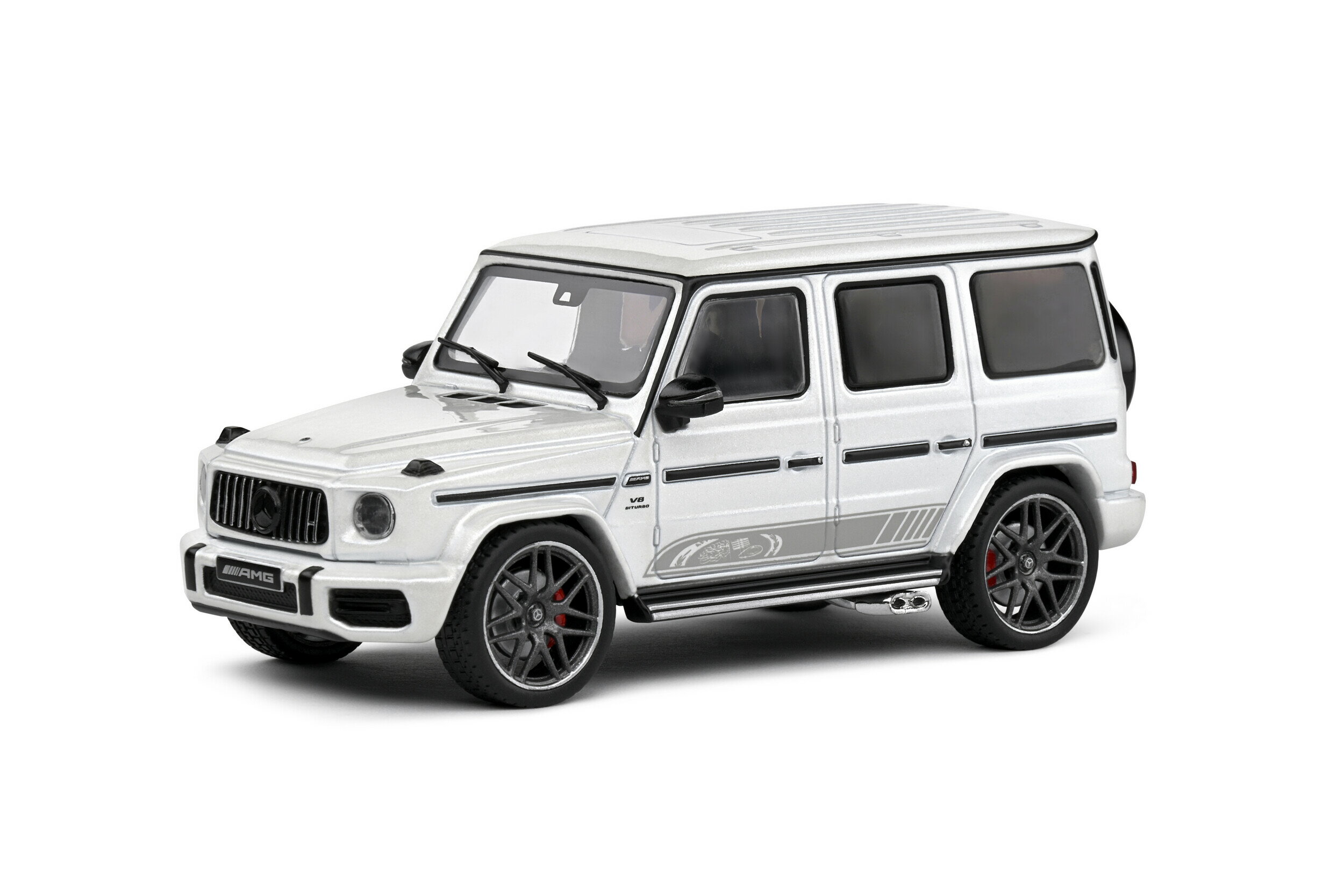 【国内在庫品】ソリド 1/43 メルセデス AMG G63 Gクラス 2022 ダイヤモンドホワイト SOLIDO MERCEDES-A..