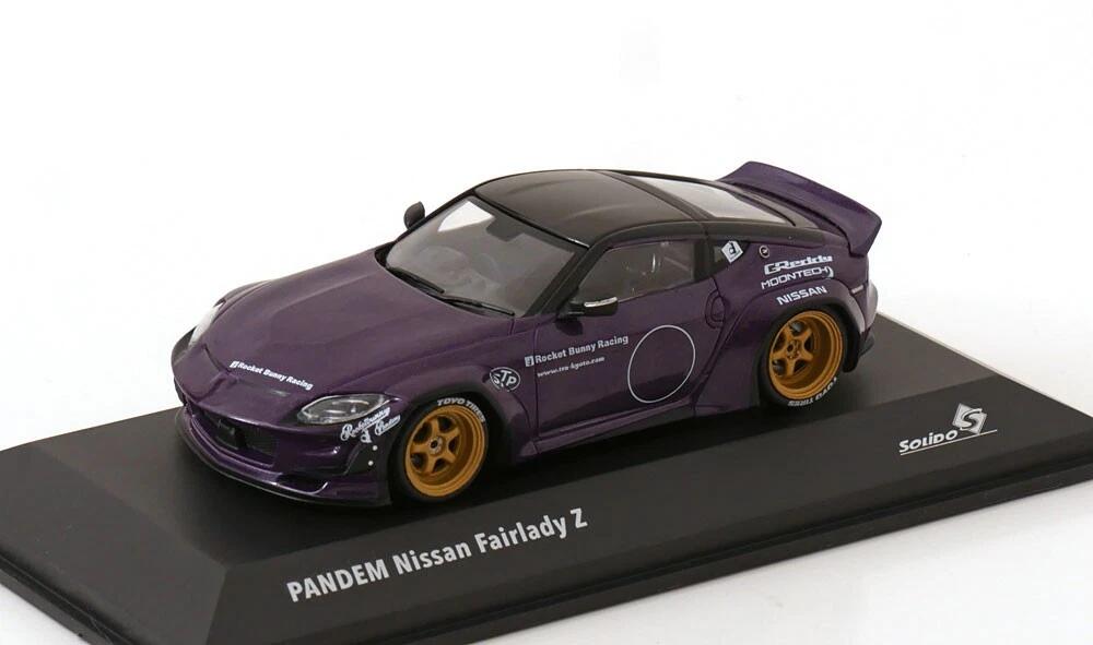 【国内在庫品】ソリド 1/43 パンデム 日産 フェアレディZ 2022 パープル SOLIDO PANDEM Rocket Bunny