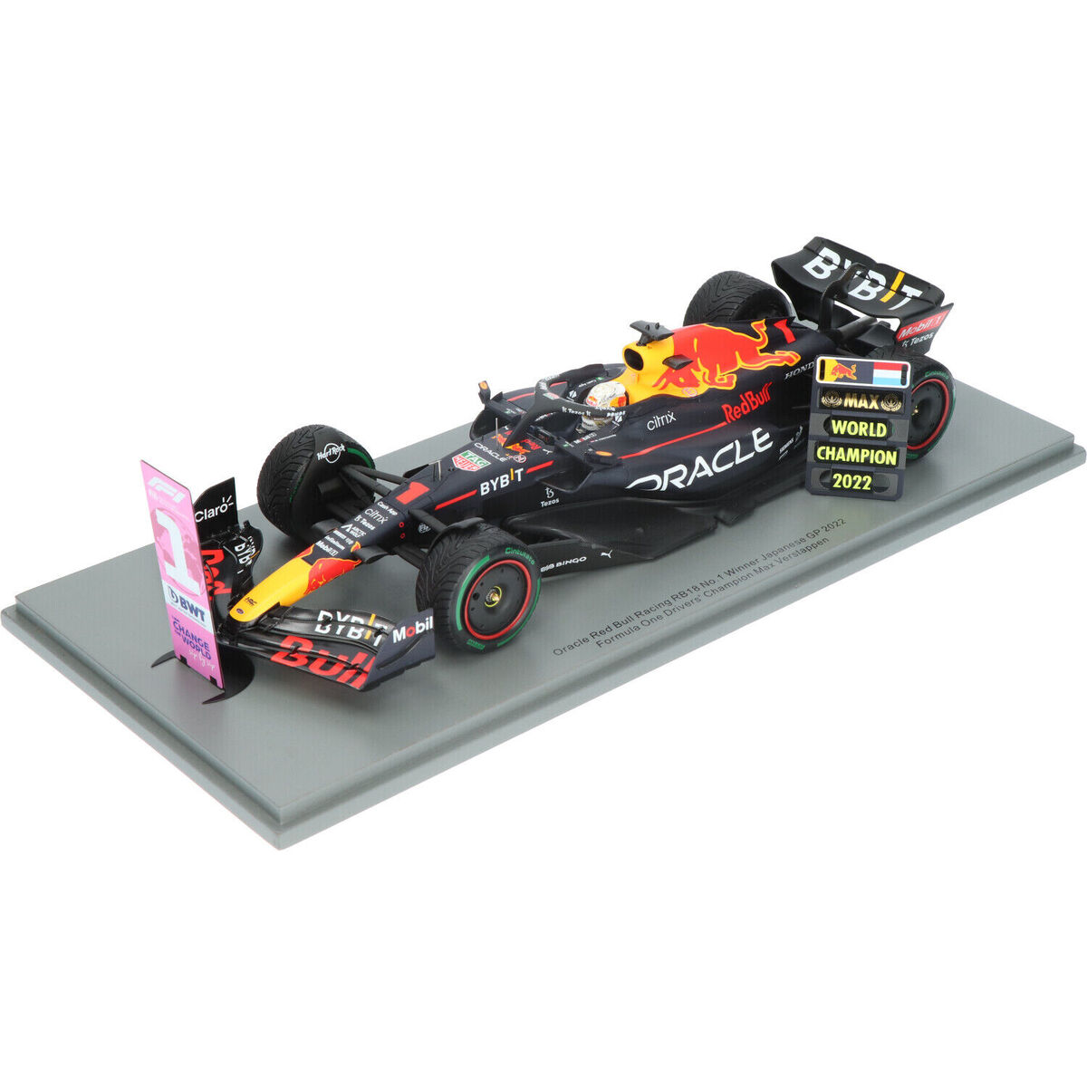 楽天市場】ミニチャンプス 1/43 rb18 レッドブル 2022 f1 日本gpの通販