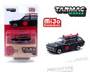 ターマックワークス 1/64 ダットサン ブルーバード 510 ワゴン ブラック サーフボード Tarmac Works Datsun Bluebird MiJo限定