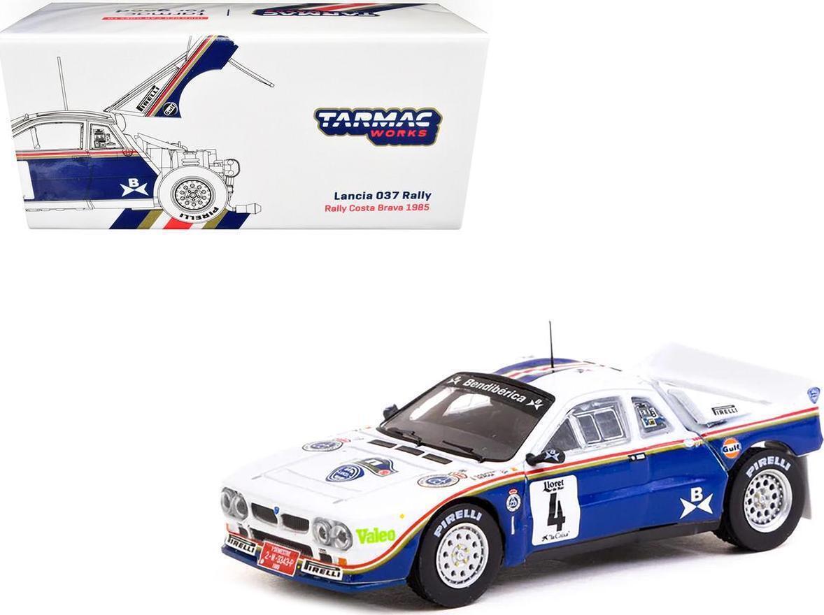 ターマックワークス 1/64 ランチア 037 ラリー Costa Brava 1985 4 Tarmac Lancia Rally ミニカー
