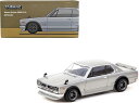 ターマックワークス 1/64 日産 スカイライン 2000 GT-R (KPGC10) シルバー Tarmac Works Nissan Skyline ミニカー